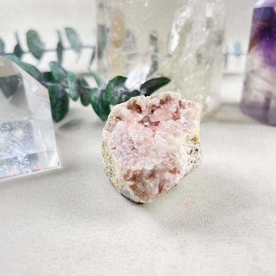 ピンクアメジスト ドゥルージージオード クラスター (EPJ-GEO14-94