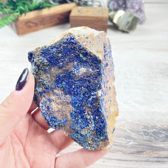 Raw Azurite and Malachte in Matrix Chunk (EPJ-HDSA27-4)