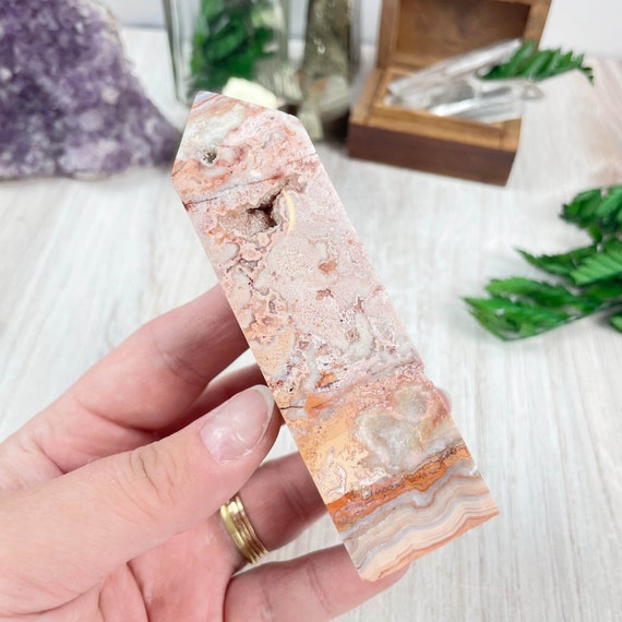 Pink Crazy Lace Agate Obelisk (EPJ-HOP17-9)