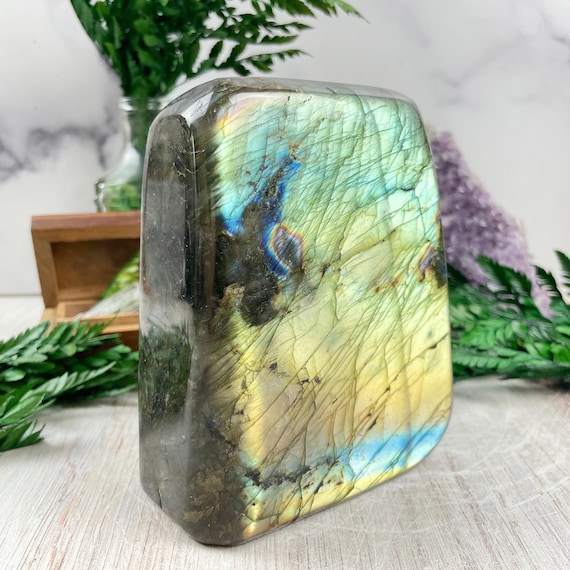 Flashy Labradorite Freeform Crystal (EPJ-HDF19-4)