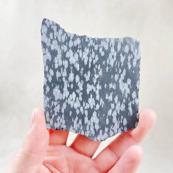 Snowflake Obsidian Slab (EPJ-HGCB19-3)