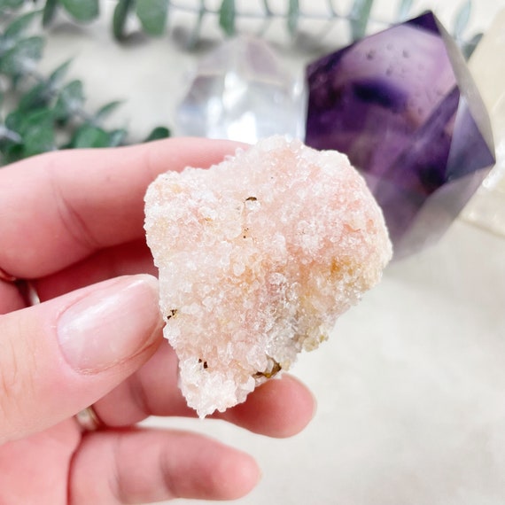 Pink Amethyst Druzy Geode Cluster (EPJ-GEO14-24)