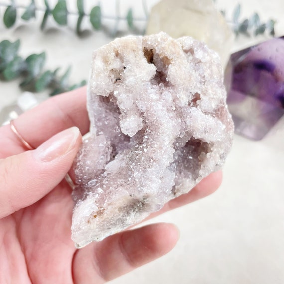 Pink Amethyst Druzy Geode Cluster (EPJ-GEO14-40)