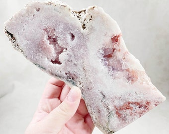 ピンクアメジスト ドゥルージー ハーフポリッシュスラブ (EPJ-HGOS11-9