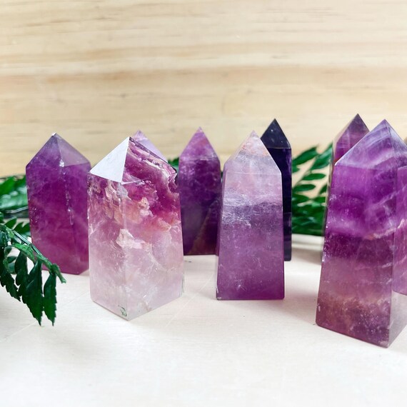 Mini Purple Fluorite Obelisk (EPJ-HDR10)