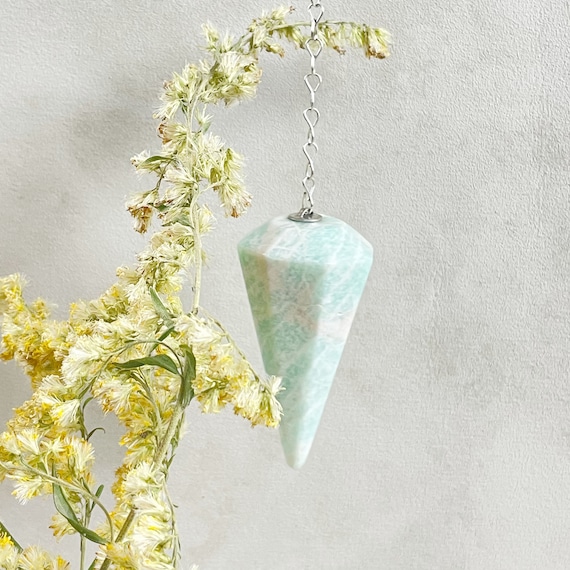 Amazonite Crystal Pendulum (EPJ-PA10-6)