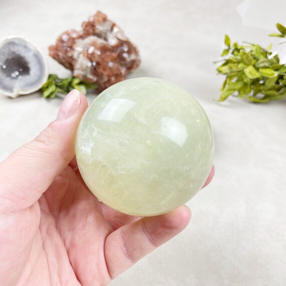 Green Fluorite Sphere  (EPJ-HSSA13-5)