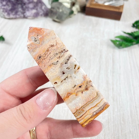 Pink Crazy Lace Agate Obelisk (EPJ-HOP17-33)