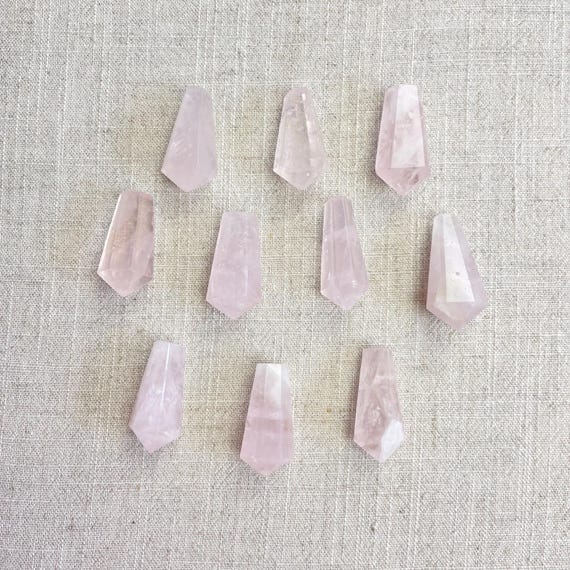 Rose Quartz Pendulum Carving (EPJ-HCAA50-RQ)