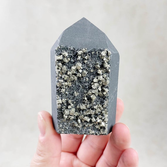 Shungite with Pyrite Tower Generator (EPJ-HOP23-3)