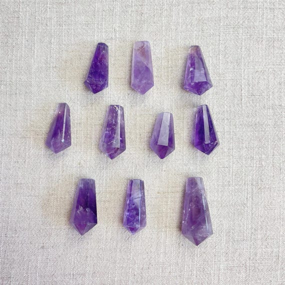 Amethyst Pendulum Carving (EPJ-HCAA50-AM)