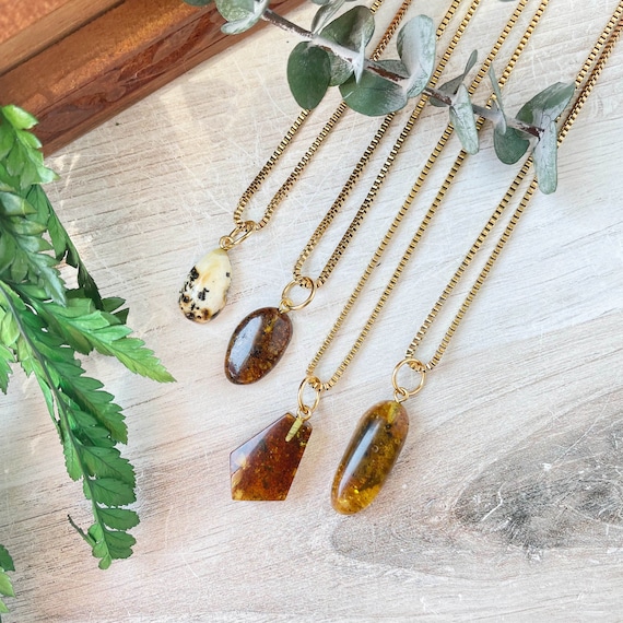 Natural Baltic Amber Necklace (EPJ-NAWD11)