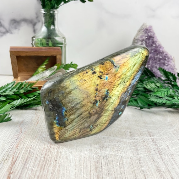 Flashy Labradorite Freeform Crystal (EPJ-HDF19-1)