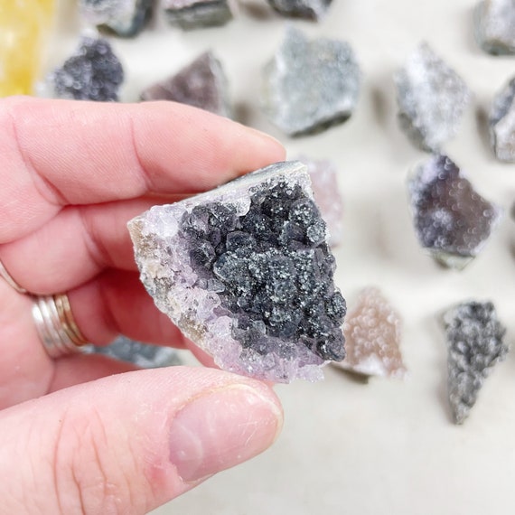 ドゥルージー　アメジスト　スタンド　クラスター エッグ ドゥルージー アメジスト スタンド クラスター-直送