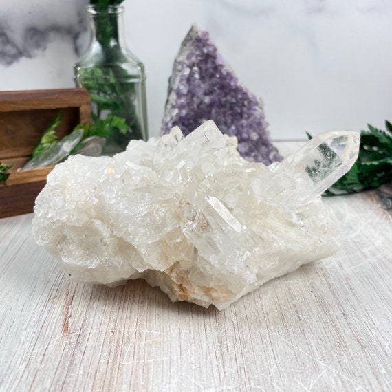 Large Clear Quartz Cluster (EPJ-HDSA22-13)