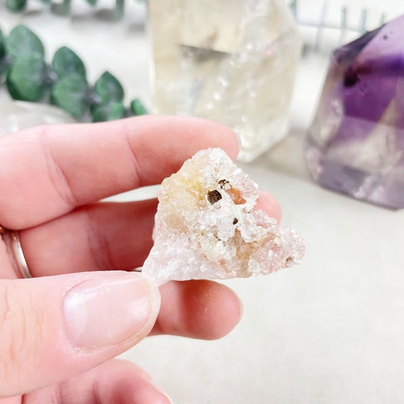 Pink Amethyst Druzy Geode Cluster (EPJ-GEO14-108)