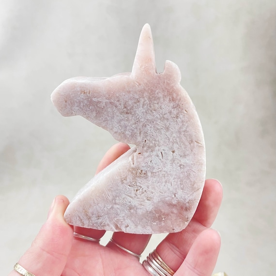 Pink Amethyst Unicorn Carving (EPJ-HDSS15-22)