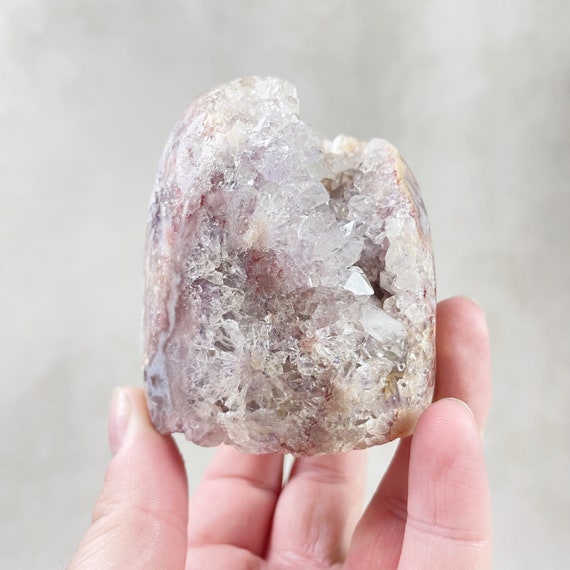 Pink Amethyst Freeform Crystal Cluster (EPJ-HDF10-42)