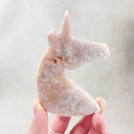 Pink Amethyst Unicorn Carving (EPJ-HDSS15-9)