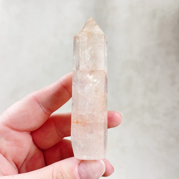 Fire Quartz Crystal Tower (EPJ-HOP19-2)