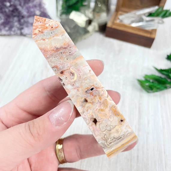 Pink Crazy Lace Agate Obelisk (EPJ-HOP17-18)