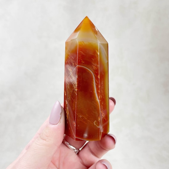 Natural Carnelian Tower (EPJ-HGOT55-19)