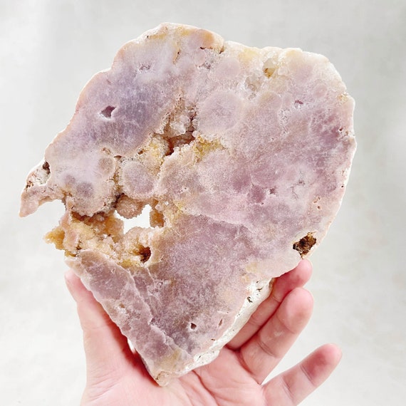 Pink Amethyst Druzy Half Polished Slab (EPJ-HGOS11-24)