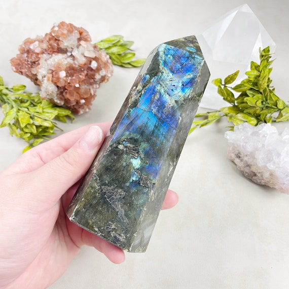 Large Flashy Labradorite Tower (EPJ-HGOT14-1)