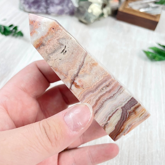 Pink Crazy Lace Agate Obelisk (EPJ-HOP17-30)