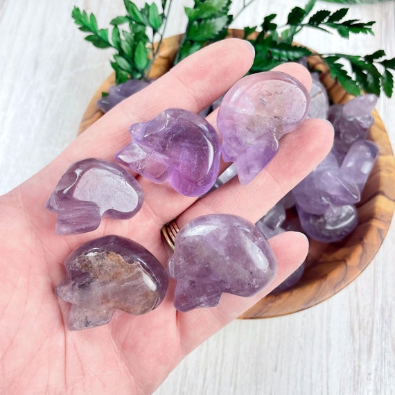 Mini Amethyst Skull Tumble (EPJ-HACT23)
