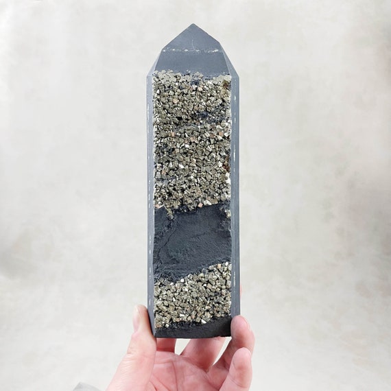 Shungite with Pyrite Tower Generator (EPJ-HOP23-8)