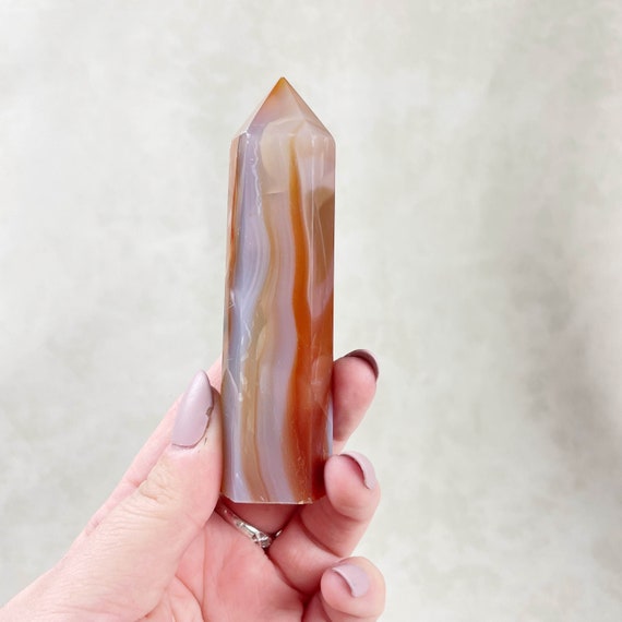 Natural Carnelian Tower (EPJ-HGOT55-43)