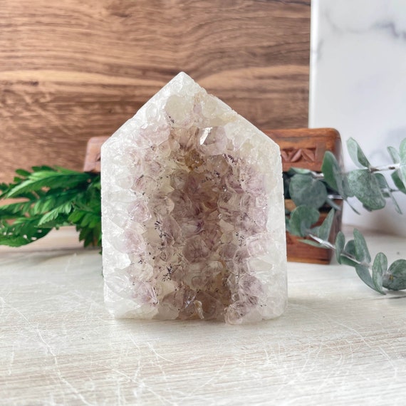 Amethyst Agate Druzy Tower (EPJ-HOP12-53)