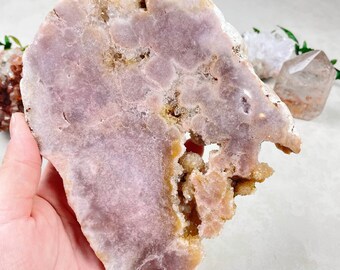 ピンクアメジスト ドゥルージー ハーフポリッシュスラブ (EPJ