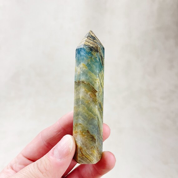 Blue Onyx Calcite Tower (EPJ-HGOT41-6)