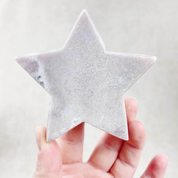 Pink Amethyst Star Carving (EPJ-HDSS14-4)