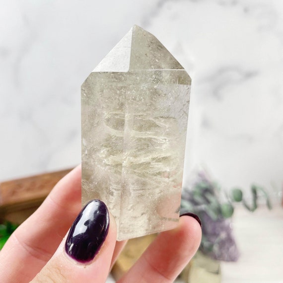 Thousand Layered Quartz, Lodolite Garden Quartz Tower (EPJ-HGOT52-3)