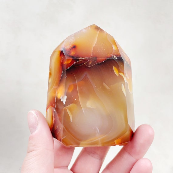 Natural Carnelian Tower (EPJ-HGOT55-6)