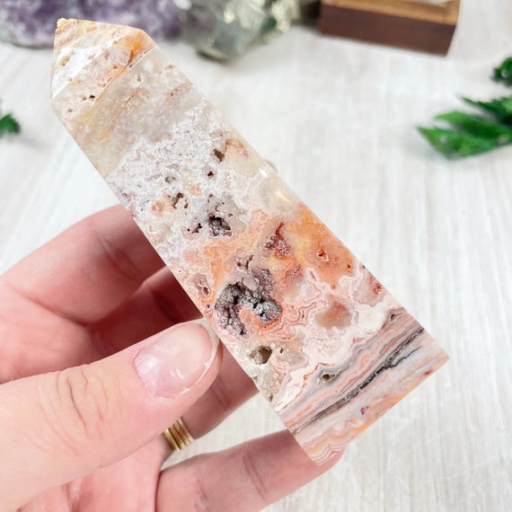 Pink Crazy Lace Agate Obelisk (EPJ-HOP17-29)