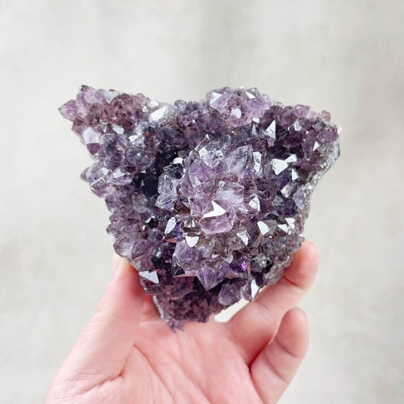 Purple Amethyst Crystal Cluster (EPJ-HDSA22-13)