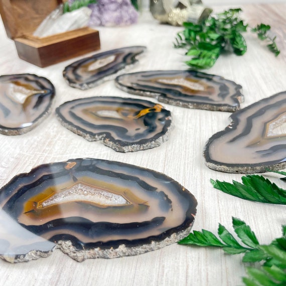 Coaster Pack: Seven Agate Coaster Set (EPJ-HPAA10-3)