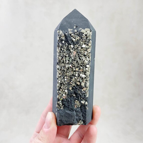 Shungite with Pyrite Tower Generator (EPJ-HOP23-1)