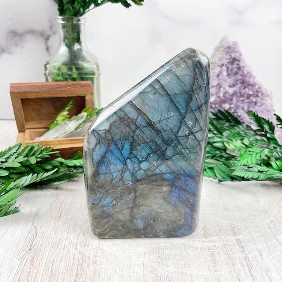 Flashy Labradorite Freeform Crystal (EPJ-HDF19-3)