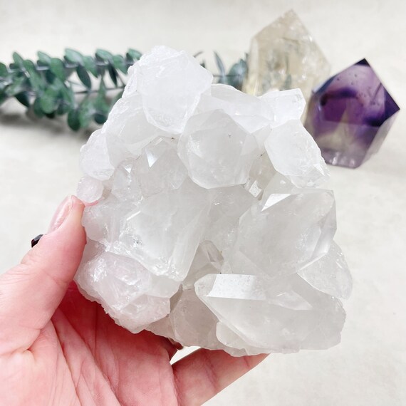 Clear Quartz Cluster (EPJ-HDSA22-22)