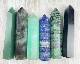 MYSTERY 4-5inch Chipped Gemstone Tower (EPJ-HDP10-2)