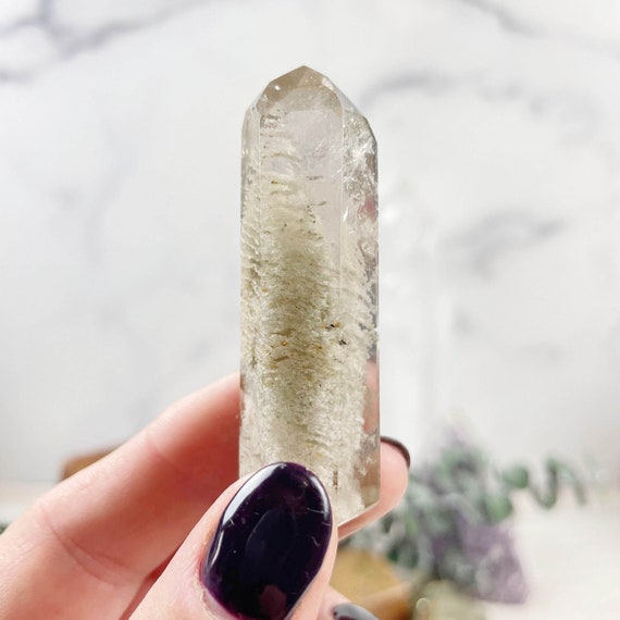 Thousand Layered Quartz, Lodolite Garden Quartz Tower (EPJ-HGOT52-11)