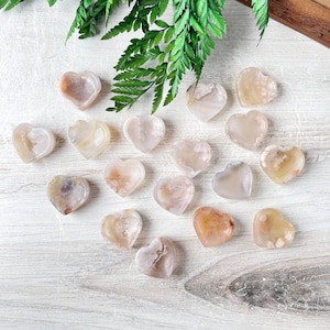 Mini Heart Flower Agate Bowl (EPJ-HDHC15)