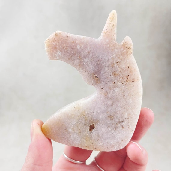 Pink Amethyst Unicorn Carving (EPJ-HDSS15-19)