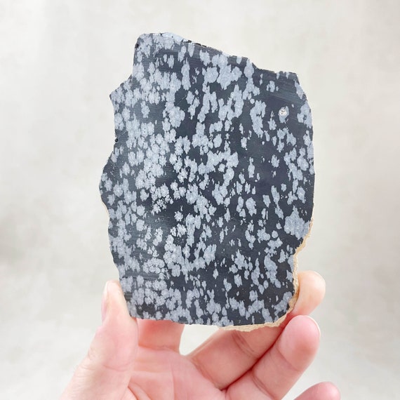 Snowflake Obsidian Slab (EPJ-HGCB19-1)