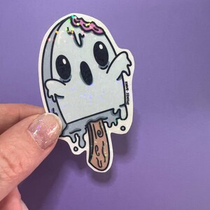Ghost-Sicle Sticker